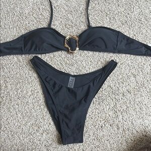 Black Women's Swimwear Set